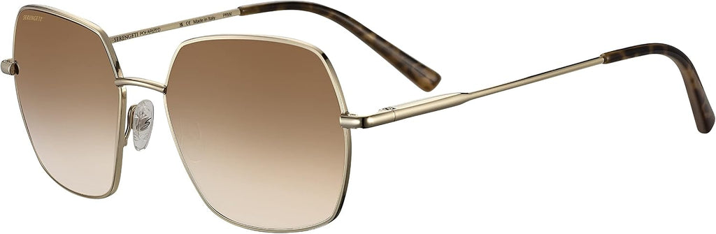 Serengeti LOY Shiny Light Gold - Mineral Non Polarized Drivers