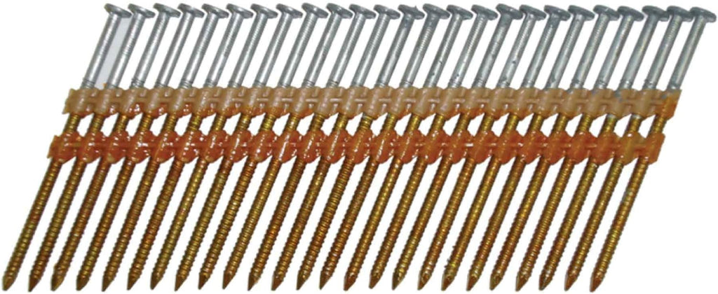Metabo HPT Framing Nails | 2-1/2 In x .131 | 21 Degree | Full Round Head | Ring Shank | Hot Dipped Galvanized | 4,000 Count | 10311HPT