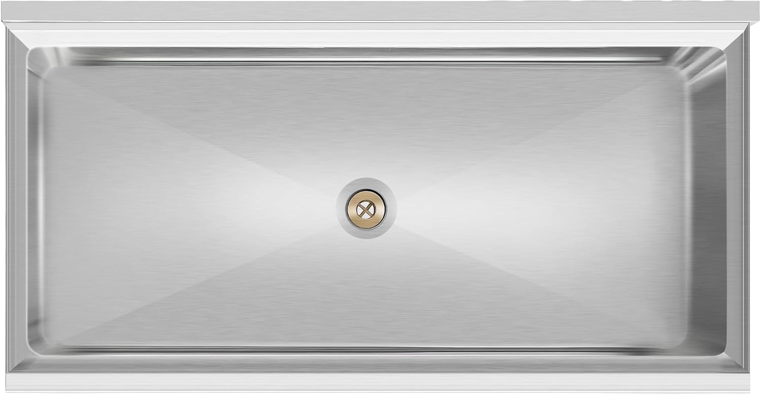 KoolMore 36 Inch Commercial Stainless Steel Underbar Ice Bin with Siding Lid, NSF Certified (KM-UIB-1836)