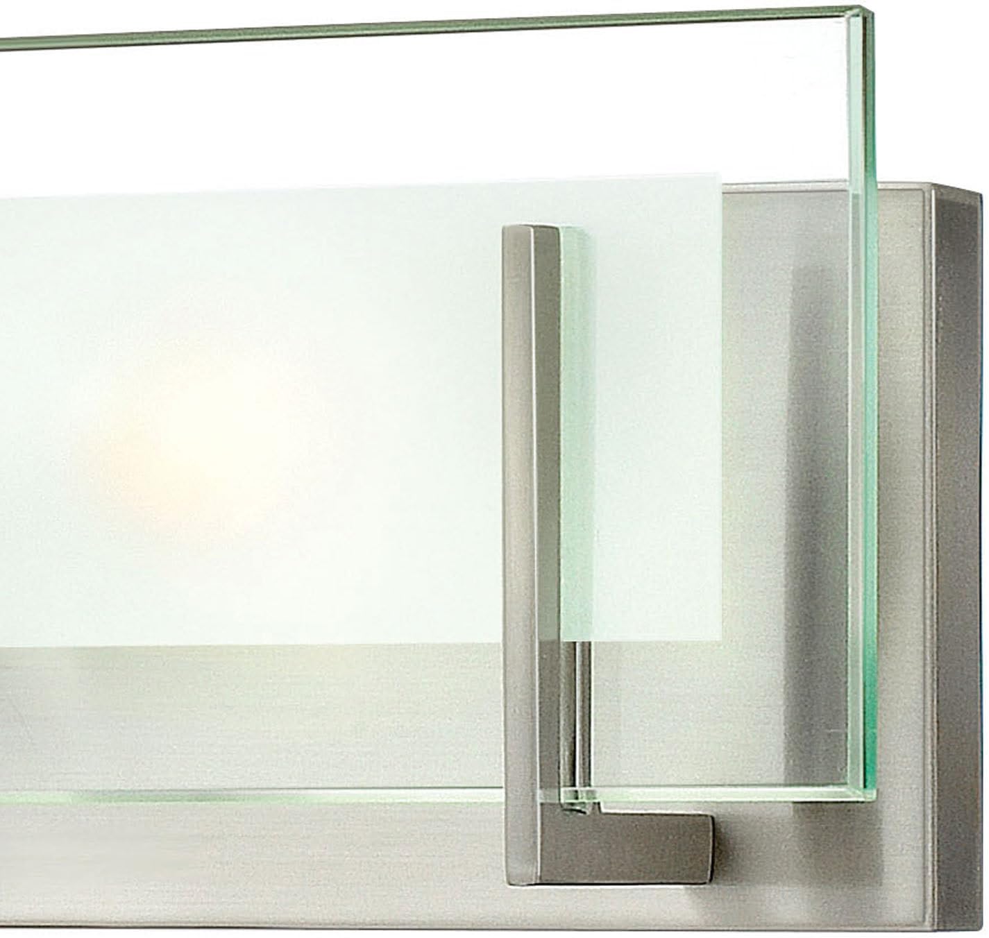 Hinkley Latitude 18' Two Light 120W G9 Bathroom Vanity Fixture, Brushed Nickel