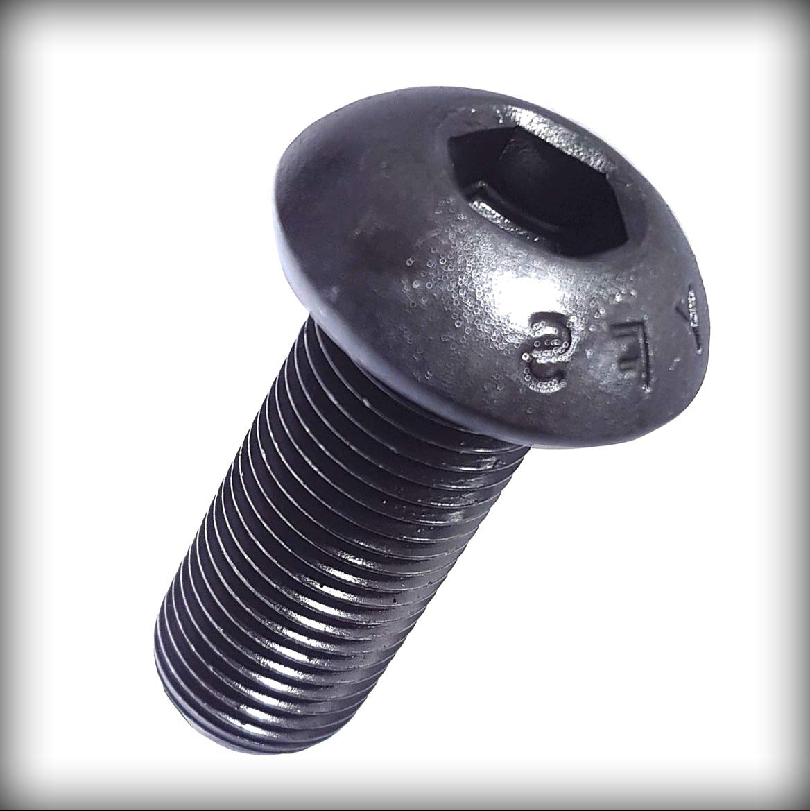 New Pack of 50 Pcs 1/2-20 x 3' inch Button Head Socket Cap Screws Set Black Oxide Alloy Steel Set Warranity by Pr-Merchant