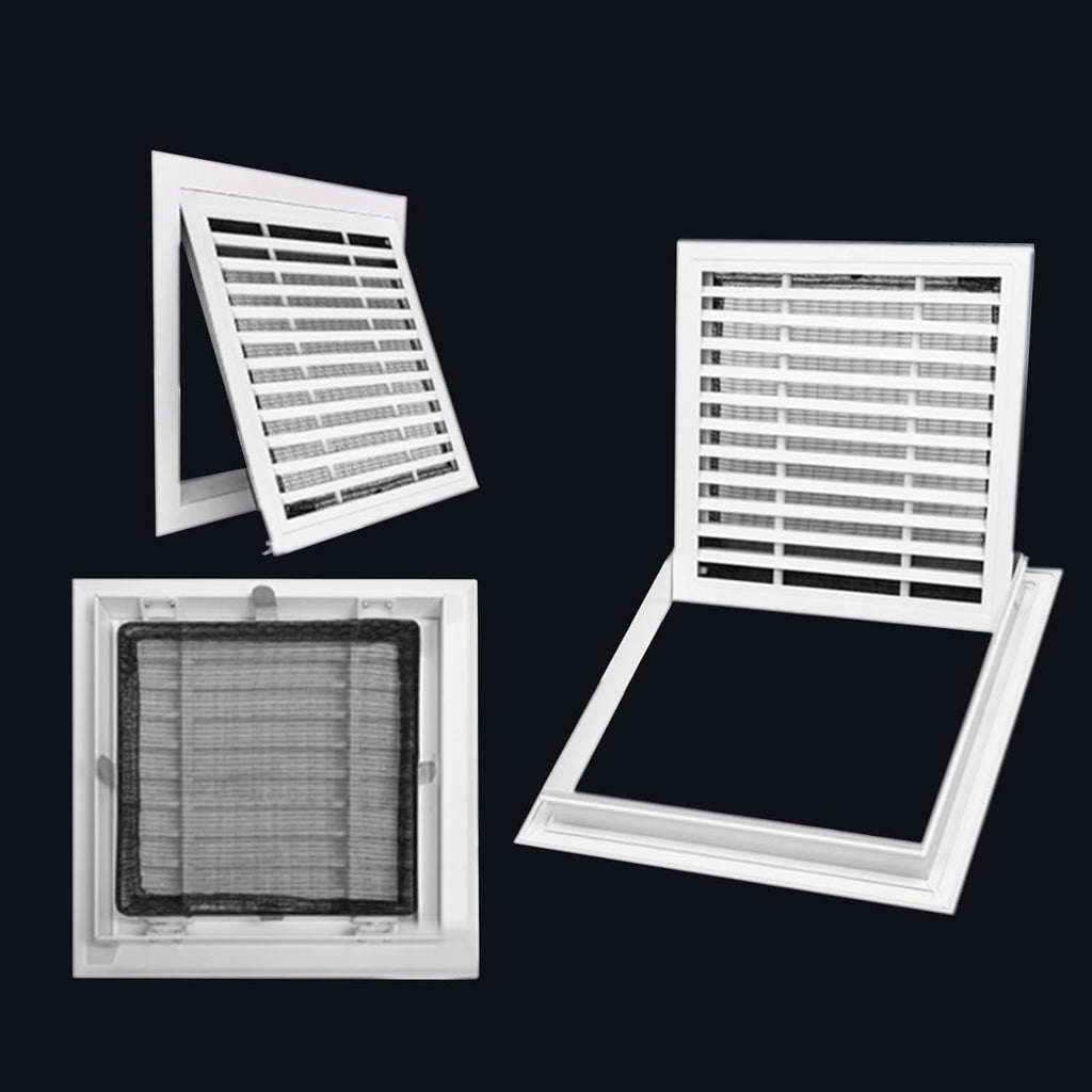Ceiling Wall Vent Access Panel for 8x8 10x10 12x12 14x14 16x16 24x24 30x30 40x40 Drywall Opening, White ABS Plastic Hole Cover Access Doors with Snap-on Switch, Laundry Shoot Door(18x30inch)