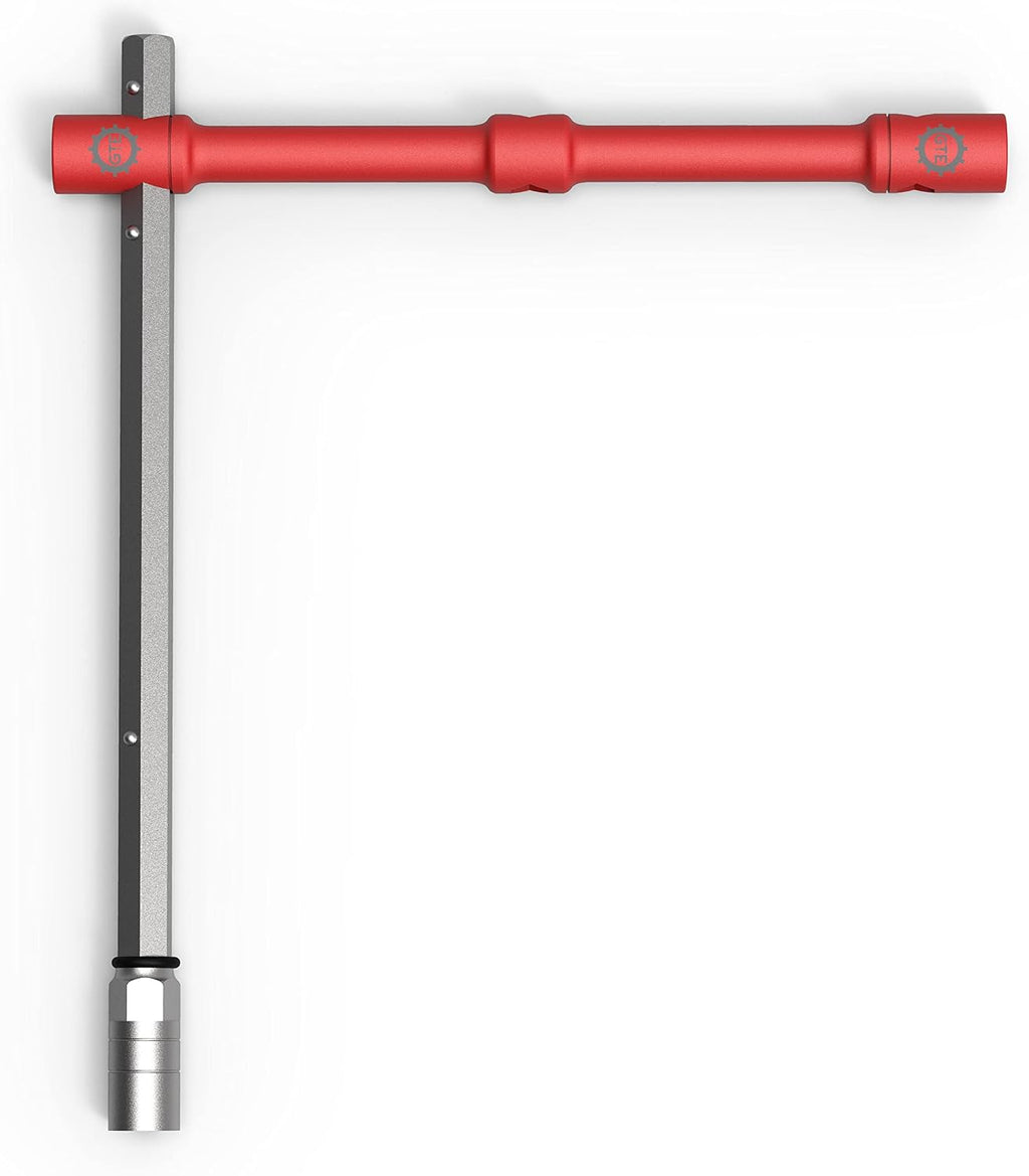 GTE TOOLS - LugStrong 26' Universal Compact Lug Wrench Set, Super-Strong Tire Iron & Lug Nut Remover - 2x more torque! Never Get Stuck on the road again! 3-PACK