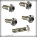 New Pack of 100 Pcs Button Socket Cap Machine Screws Kit 316 Stainless Steel Marine Grade 1/4-20 X 5/8' inch Set Warranity by Pr-Merchant