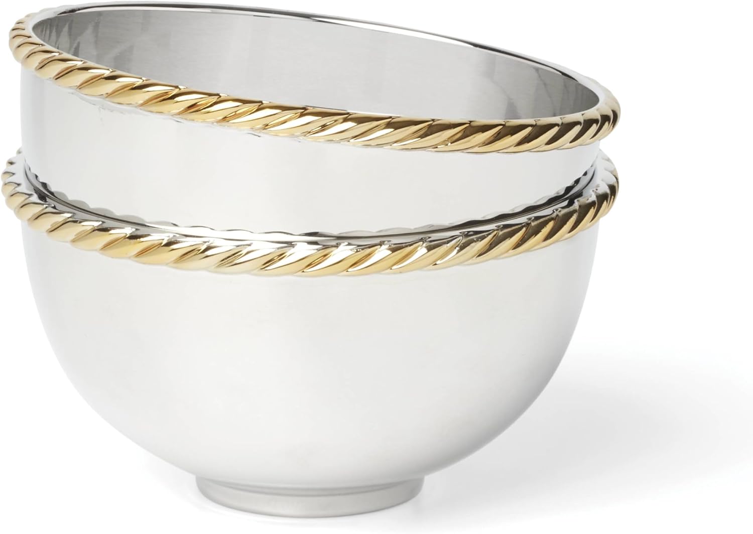 Reed And Barton 896532 Roseland Nut Bowl, Set of 2