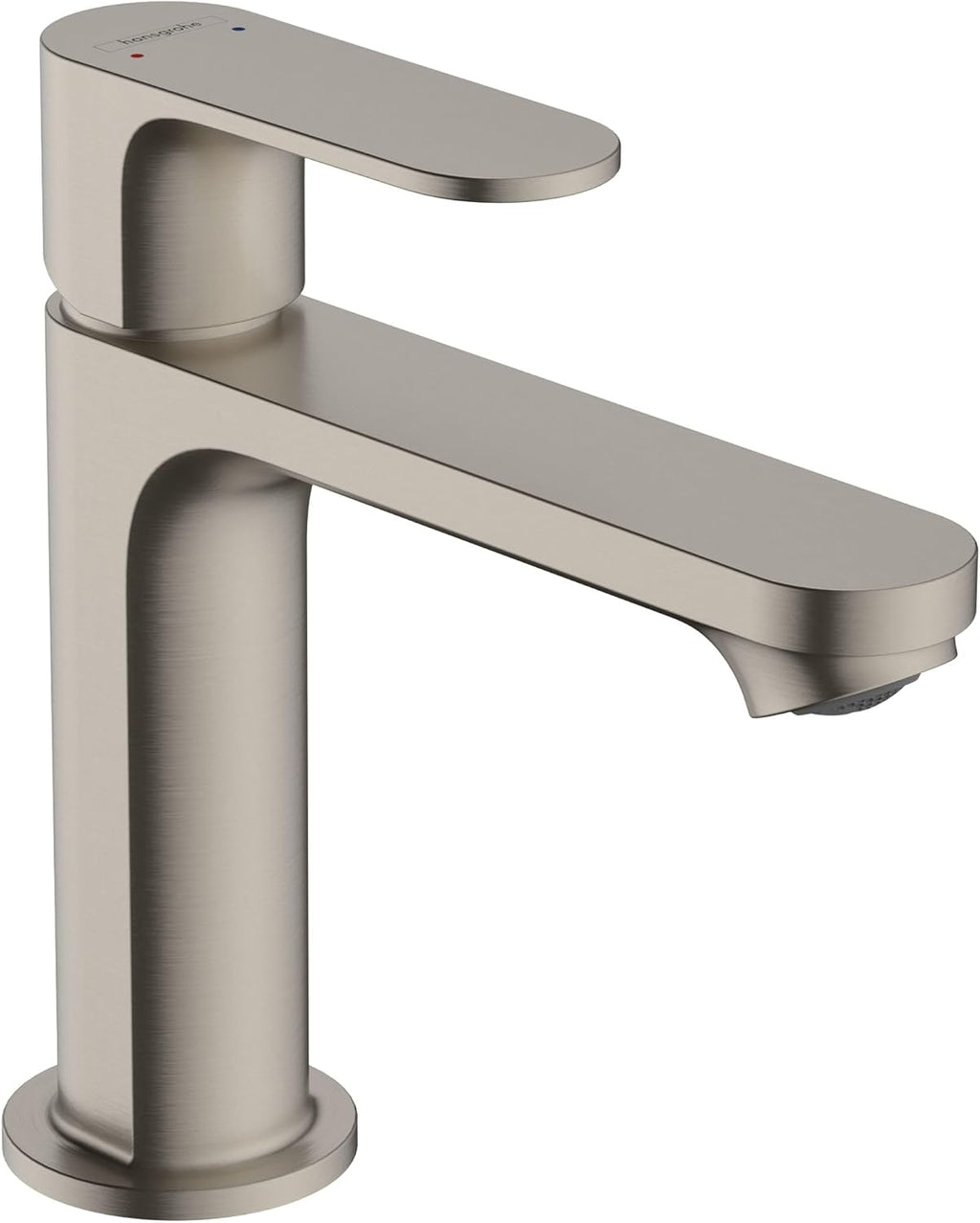 hansgrohe Rebris S Single-Handle 1-Hole Bathroom Sink Faucet in Brushed Nickel, 72517821