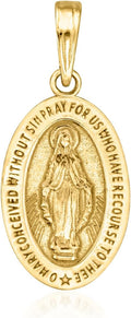 Canaria Fine Jewelry Ross-Simons 10kt Yellow Gold Miraculous Medal Pendant