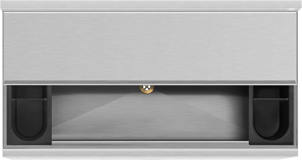 KoolMore 36 Inch Commercial Stainless Steel Underbar Ice Bin with Siding Lid, NSF Certified (KM-UIB-1836)