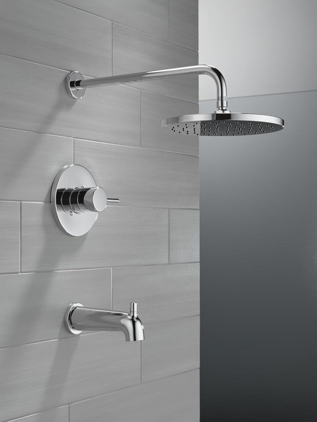 Delta Chrome Modern Pot Filler Kitchen Faucet, Wall Mount Kitchen Faucet, Chrome 1165LF