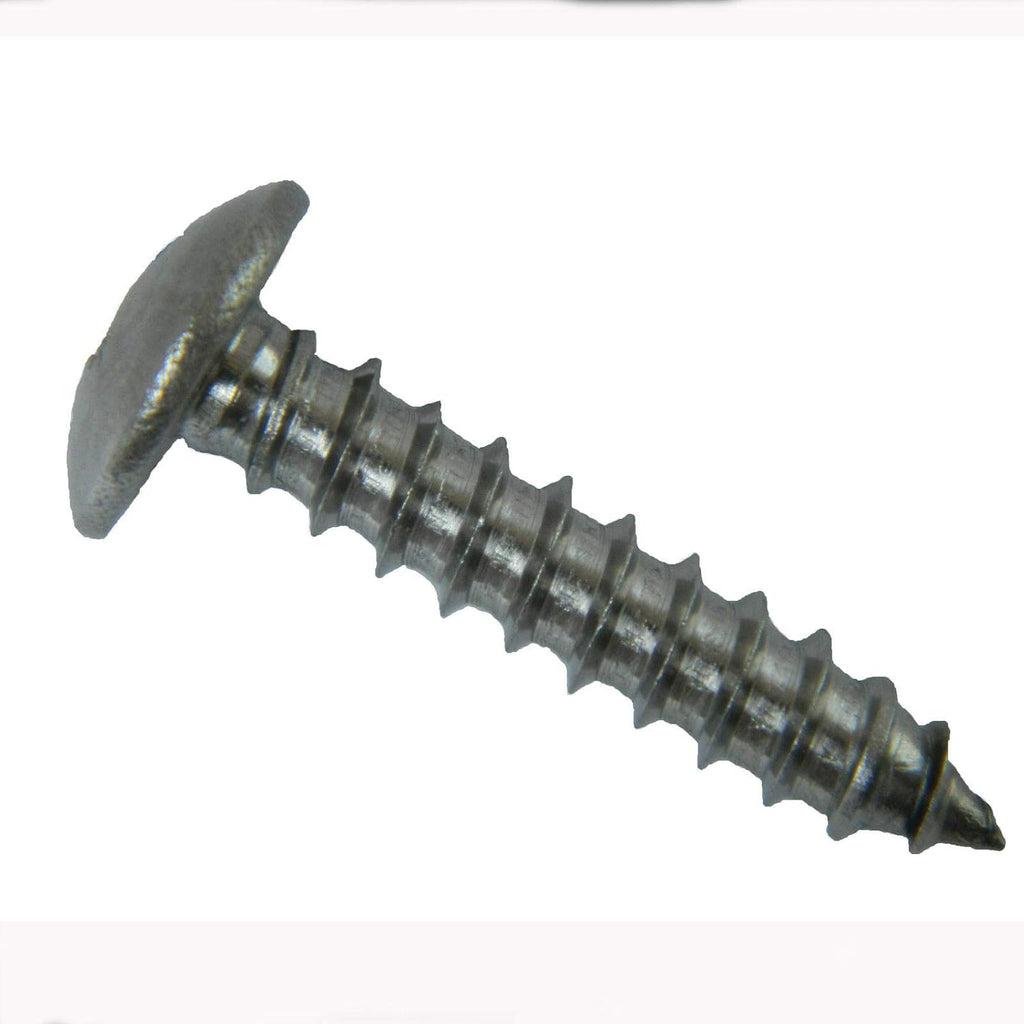 #12 x 1' - Truss Head Sheet Metal Screws Sq Drive Stainless Steel 500 Pcs self Tapping Screws Metal B2B