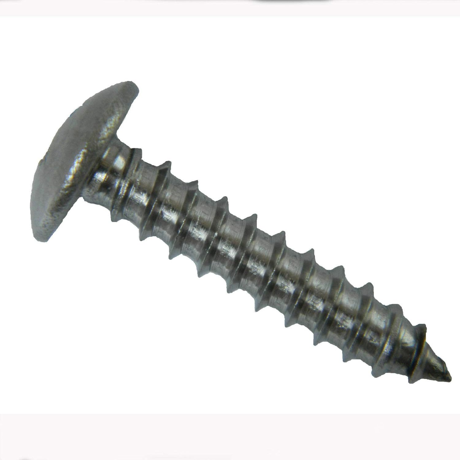 #8 x 2-1/2' - Truss Head Sheet Metal Screws Sq Drive Stainless Steel 500 Pcs self Tapping Screws Metal B2B