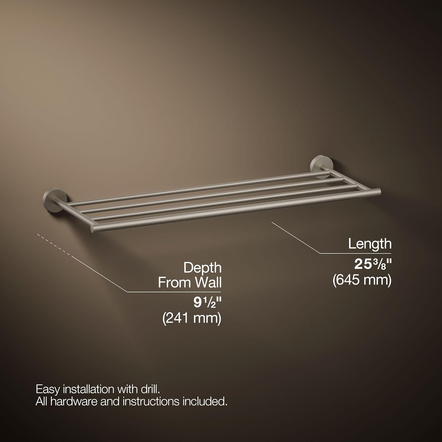 Kohler 27294-BN, ELATE HOTELIER, Vibrant Brushed Nickel