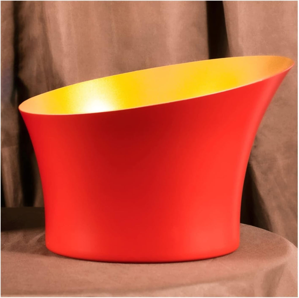 Ice Bucket Champagne Bucket Ice Buckets Stainless Steel Thickened Ice Buckets Champagne Bucket Bar Ktv Ice Bucket for Home Bar and Parties Ice Bucket Beverage Tub (Color : Brass)