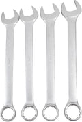 Klutch Super Jumbo SAE Combination Wrench Set - 4-Pc.