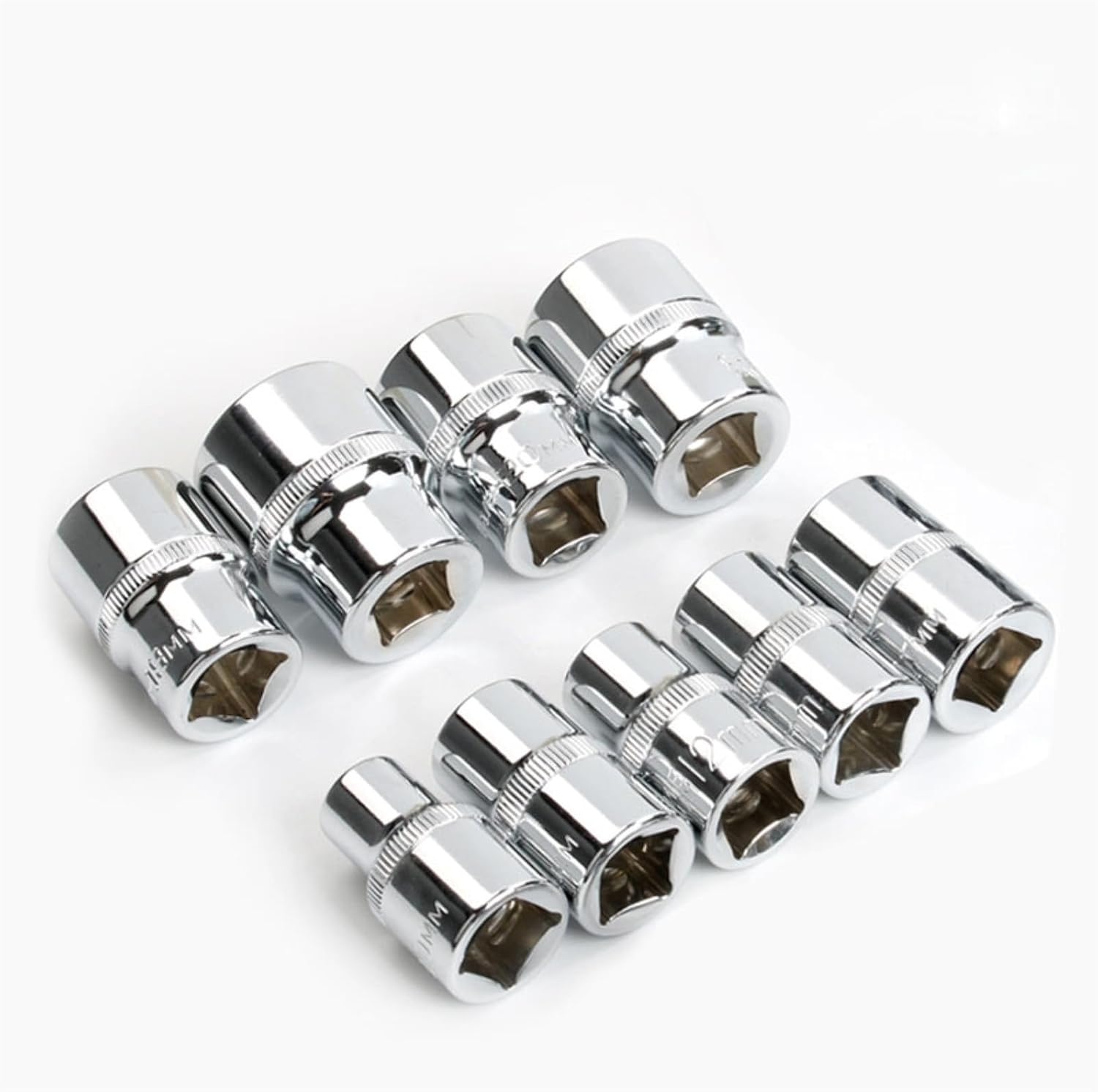 1/2' Square Drive Hex Short Socket Wrench CR-V Steel Anti-rust 6 Point Wrench Head 8-36mm Socket Heads Auto Repair(36mm)