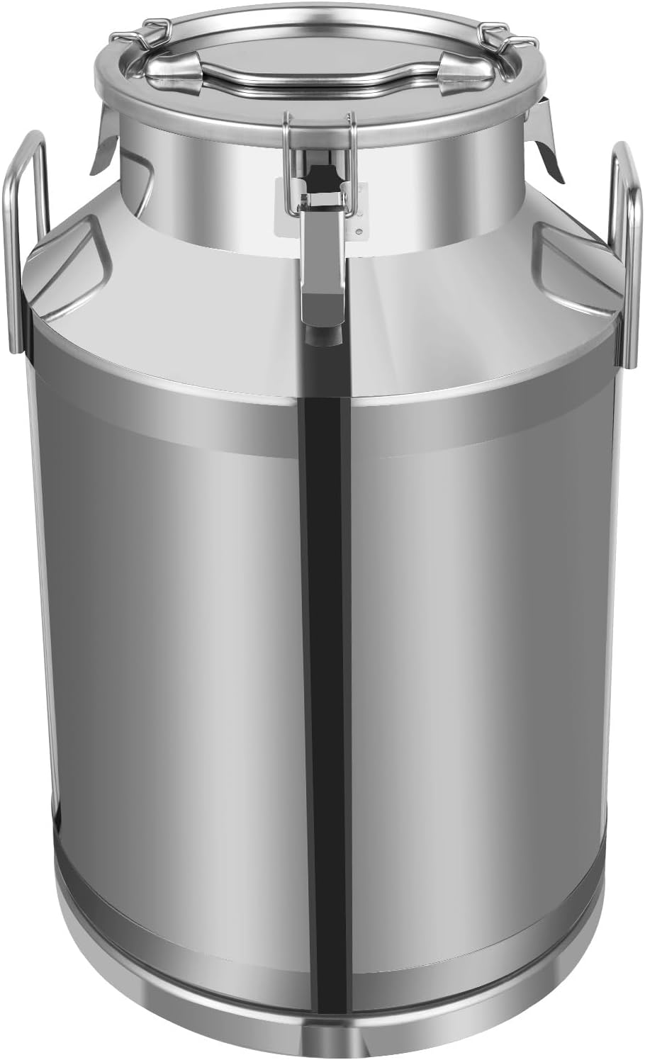 16 Gallon Stainless Steel Milk Can 60L Milk Jug | Food-grade Stainless Steel Container, Milk Bucket, Water Jug, Silicone Sealed Lid, Heavy Duty
