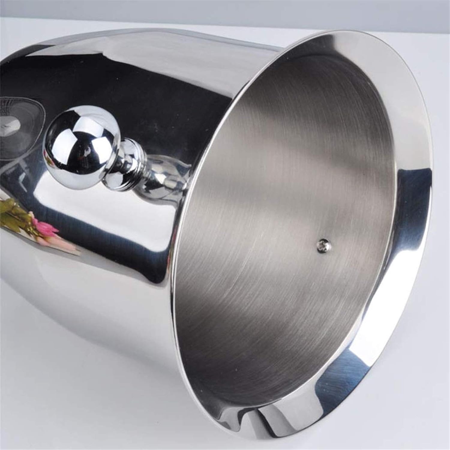 Bucket Stainless Steel Ice Buckets with Tongs, Wall ice bucket,Wine for Paties and Bar,Outdoor