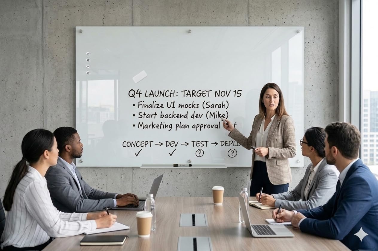 Magnetic Glass Whiteboard 6' x 3', Large Glass Dry Erase Board 70 x 35 Inches for Wall, Large White Board Frameless for Office Home & School