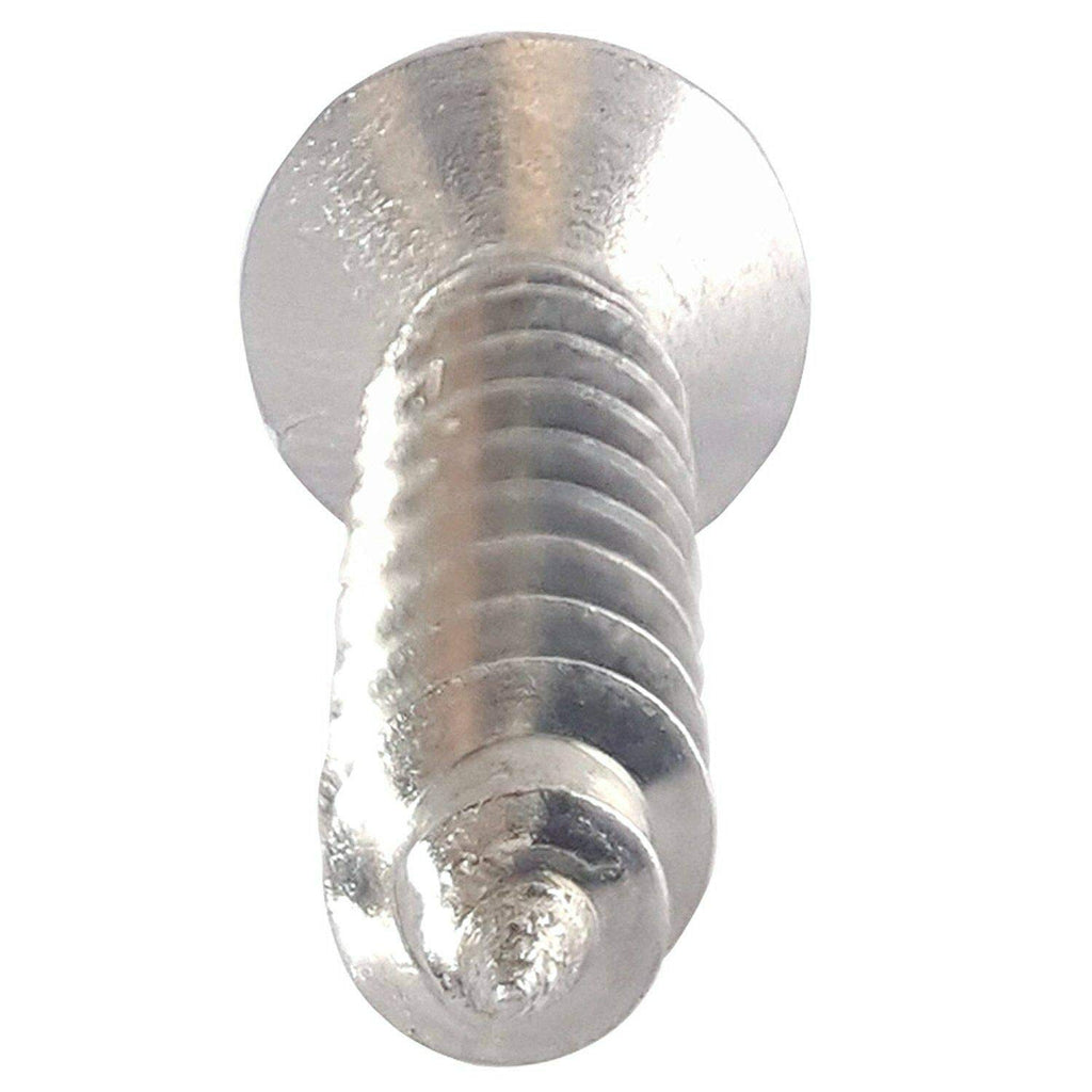 #8 x 1' - Oval Head Sheet Metal Screws Square Drive Stainless Steel 500 Pcs self Tapping Screws Metal B2B