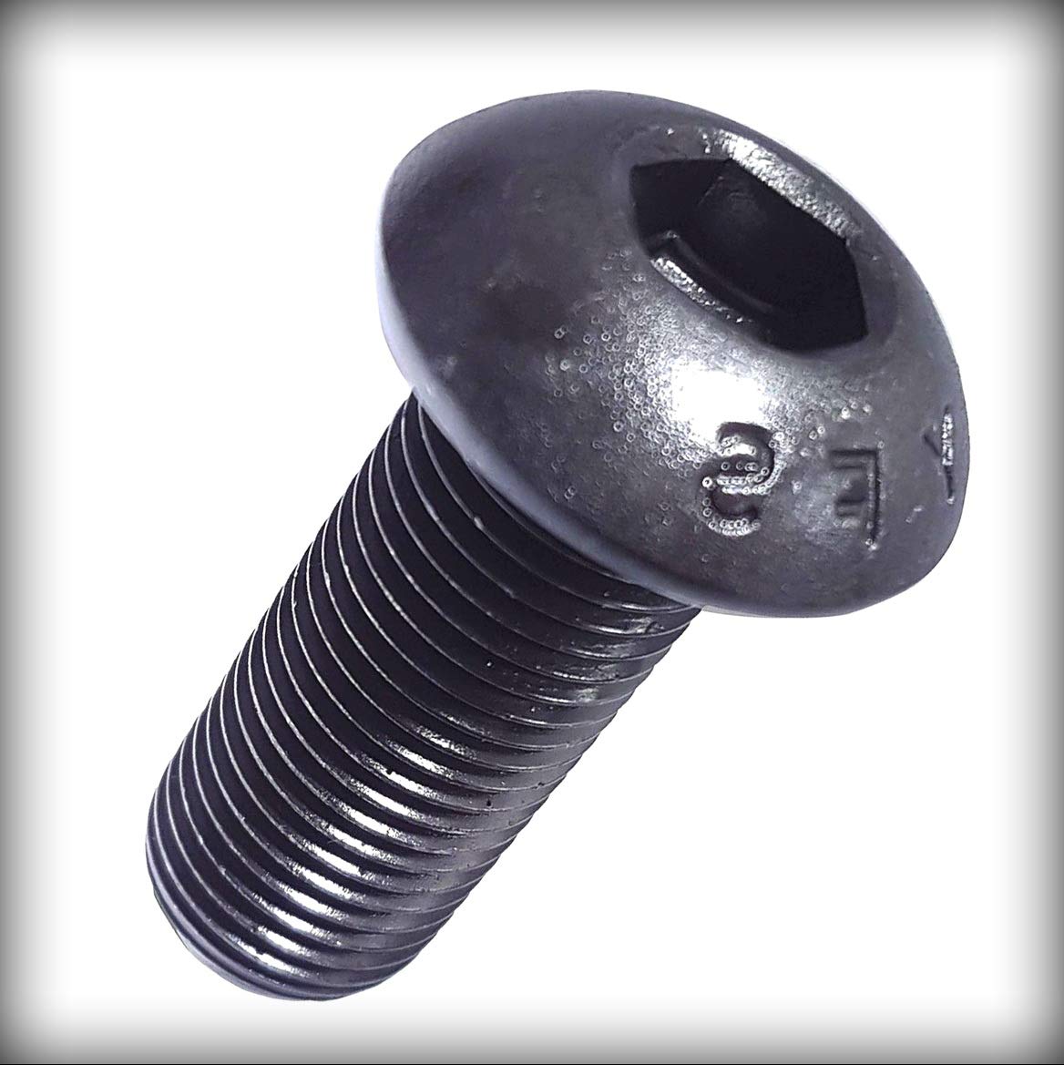 New Pack of 50 Pcs 1/4-28 x 3' inch Button Head Socket Cap Machine Screws Kit Black Oxide Alloy Steel Set Warranity by Pr-Merchant