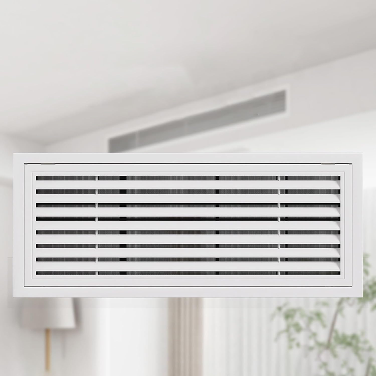 Ceiling Wall Vent Access Panel for 8x8 10x10 12x12 14x14 16x16 24x24 30x30 40x40 Drywall Opening, White ABS Plastic Hole Cover Access Doors with Snap-on Switch, Laundry Shoot Door(12x22inch)