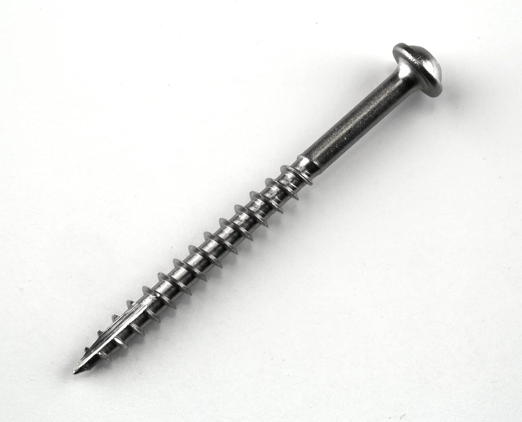Kreg Stainless Steel Pocket Hole Screws - SML-C250S5-250 - 2-1/2-Inch - Coarse Thread - Maxi-Loc Head - Outdoor - 250 Count