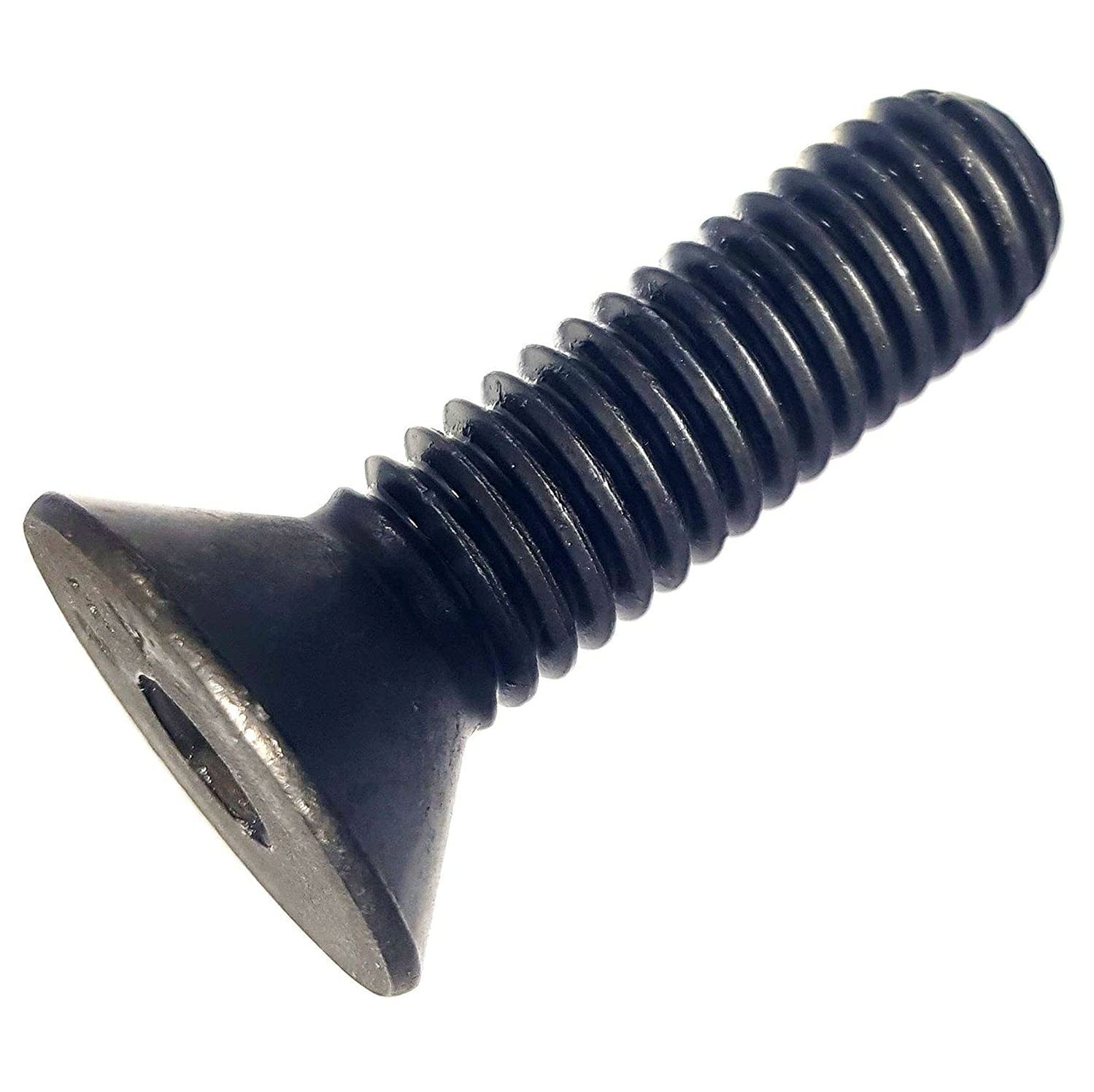 8-32 x 3' Flat Head Socket Cap Screws Kit Hardware Grade 8 Steel Black Oxide Pack of 100 Fastener Set LS17966F