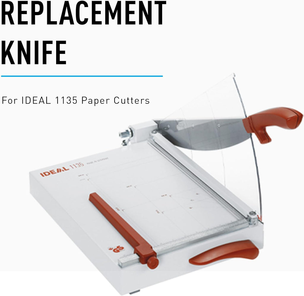 IDEAL 1135 Replacement Knife Kit for the IDEAL Paper Cutter Model 1135 (Upper and Lower Knives)