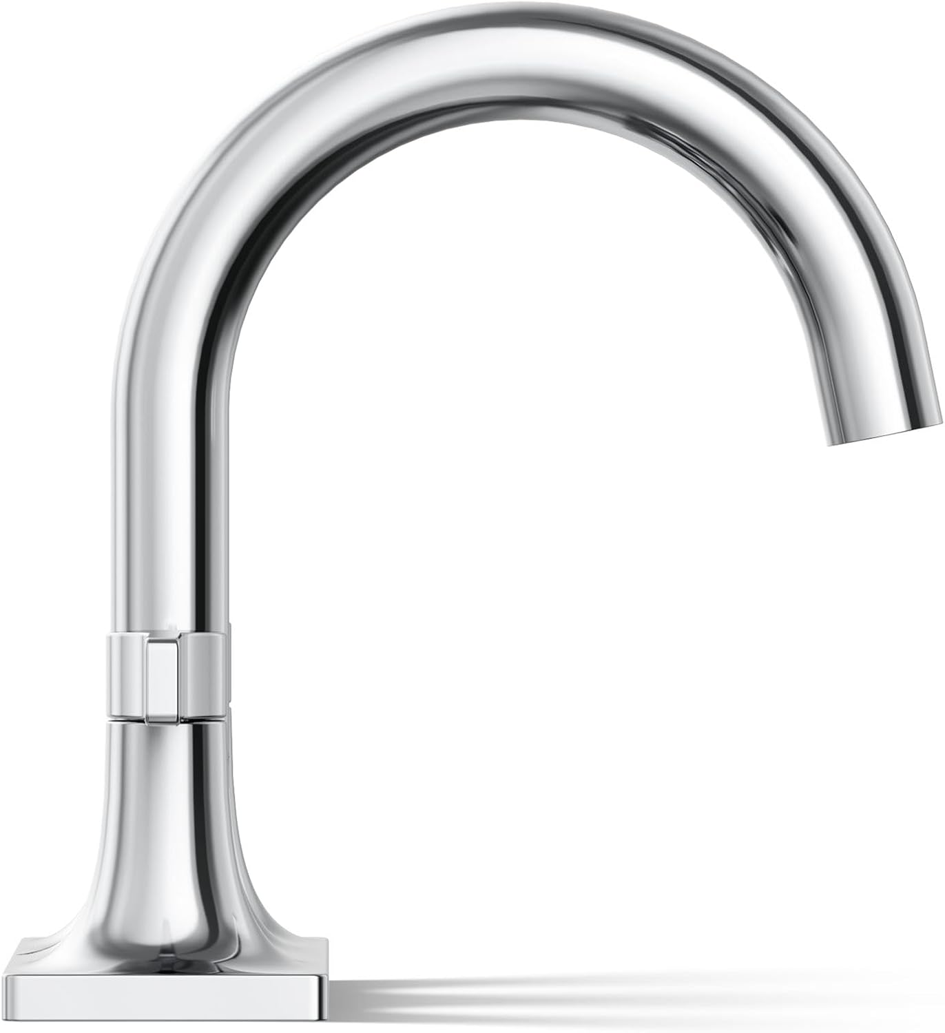 KOHLER K-28124-4-CP Venza® Centerset Bathroom Sink Faucet, 3-Hole, 1.2 GPM, Easy Installation, Corrosion Resistant, Polished Chrome