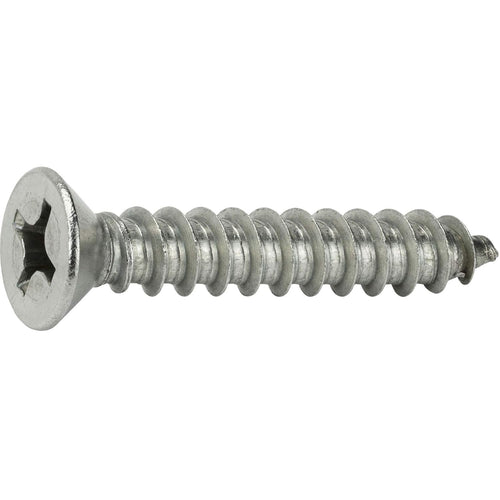 #10 x 1' - Phillips Flat Head Sheet Metal Screws Stainless Steel 1000 Pcs self Tapping Screws Metal B2B