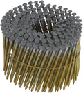 Metabo HPT 12711HPT Full Round Head Hot Dipped Galvanized Wire Coil Framing Nails 2-1/2' x .131 SM | 4000 Count