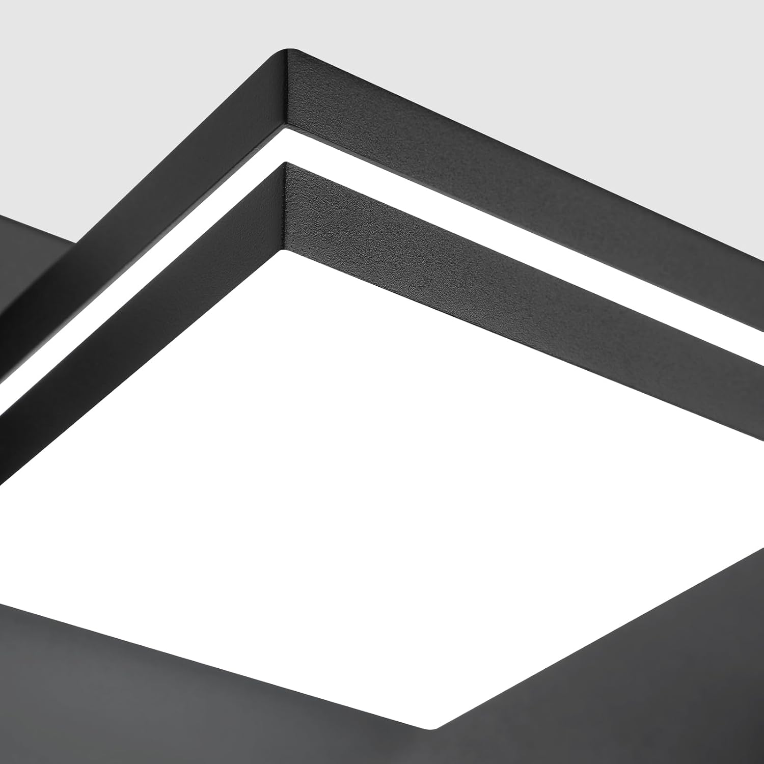 Bathroom Vanity Lighting Fixtures Over Mirror (5-Light, 40-Inch) Dimmable Modern LED Bathroom Wall Lighting Fixtures, Matte Black (3000K/3500K/4000K/5000K/6000K)