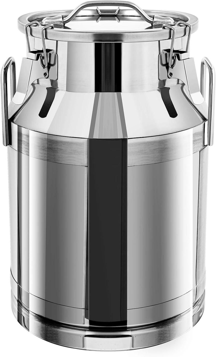 13 Gallon Stainless Steel Milk Can 30L Milk Jug | Food-grade Stainless Steel Container, Milk Bucket, Water Jug, Silicone Sealed Lid, Heavy Duty