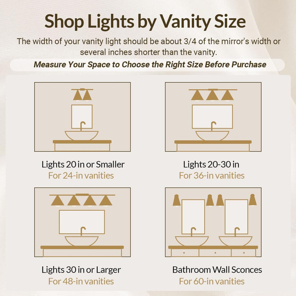 ANDY STAR Black Bathroom Light Fixture, 3 Light Vanity Lights, Rustproof Wall Lights Over Mirror, Rustic Wall Mounted Lamp, Modern Wall Sconces for Mirror, Powder Room, Bedroom