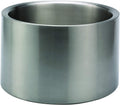 Service Ideas Double Wall Party Tub, 7 Gallon, Stainless Steel, Brushed | PT7BS Large Capacity Beverage and Wine Chiller Ice Bucket