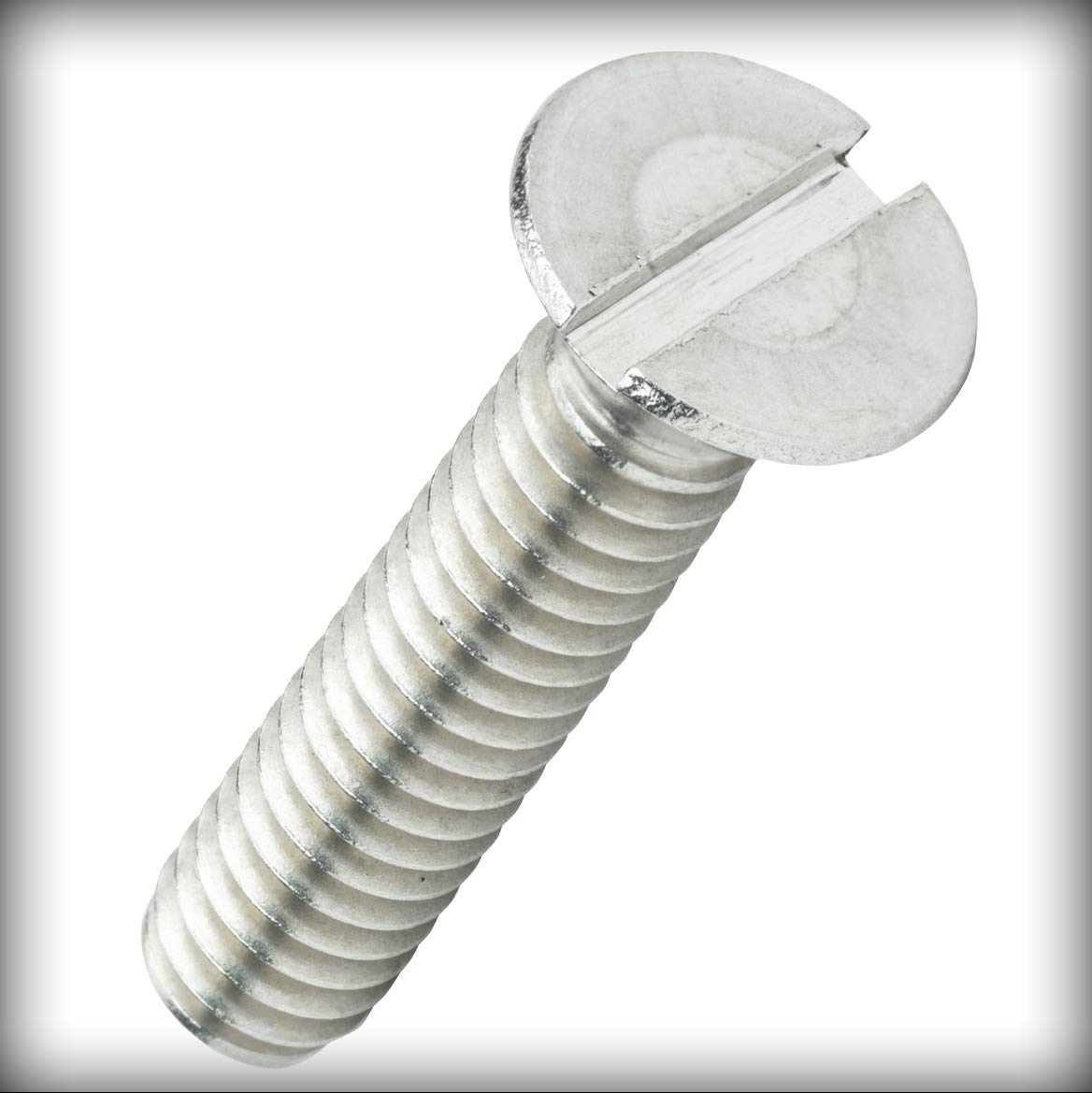 New Pack of 500 Pcs 1/4-20 x 5/8' inch Flat Head Slotted Machine Machine Screws Kit Stainless Steel 18-8 Set Warranity by Pr-Merchant