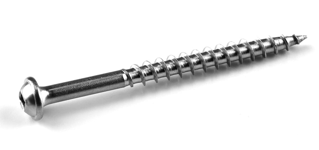 Kreg Stainless Steel Pocket Hole Screws - SML-C250S5-250 - 2-1/2-Inch - Coarse Thread - Maxi-Loc Head - Outdoor - 250 Count