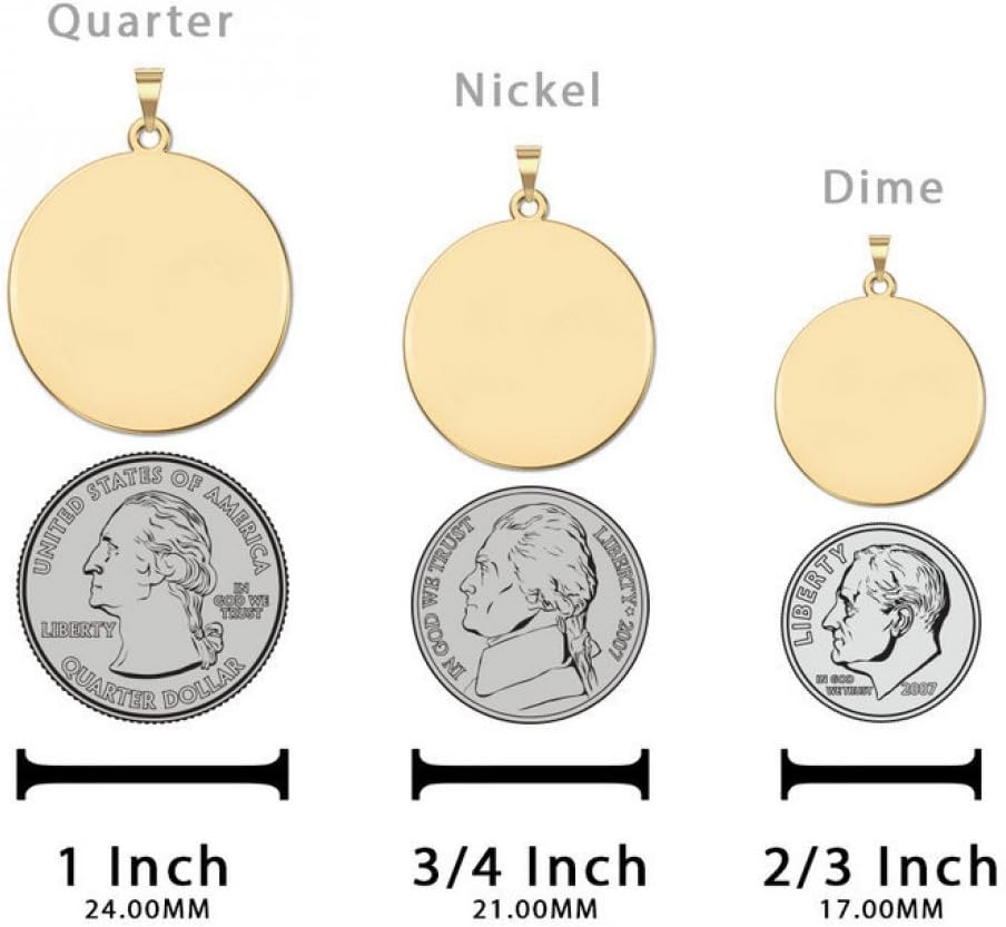 PicturesOnGold.com Soccer - Saint Sebastian Doubledside Sports Religious Medal 2/3 Inch Size of Dime, Solid 14K Yellow Gold