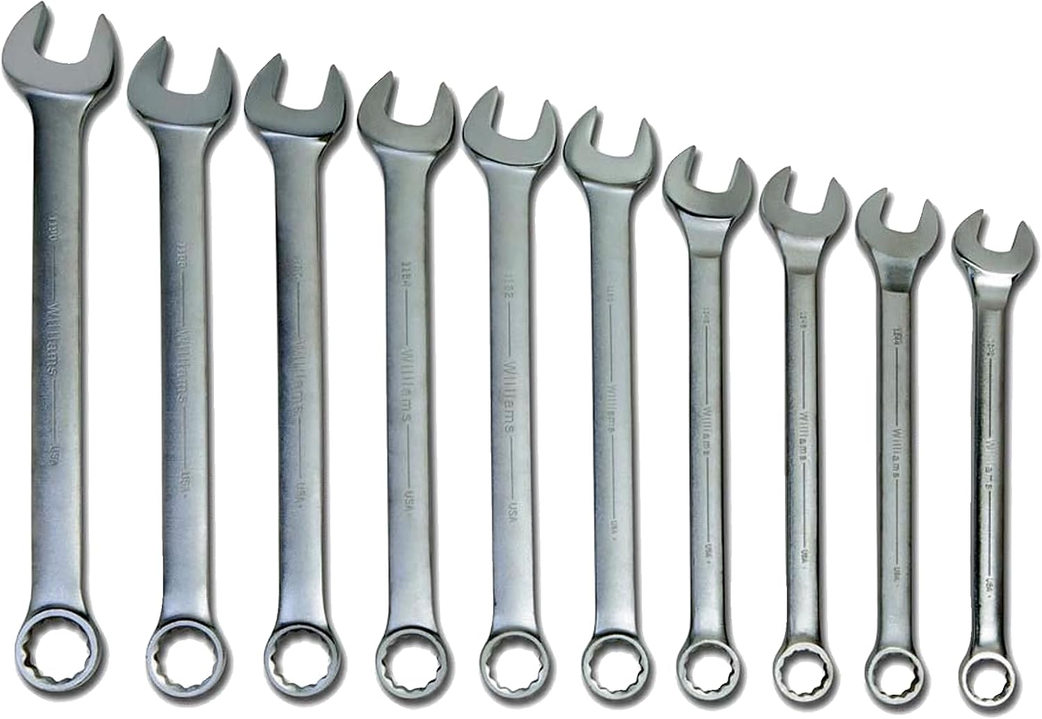 Williams WS-1174TA 10-Piece Super Combo Wrench Set