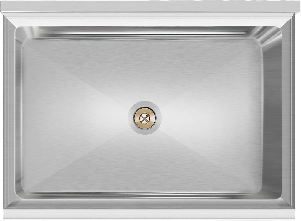 KoolMore 24 Inch Commercial Stainless Steel Underbar Ice Bin with Siding Lid, NSF Certified (KM-UIB-1824)