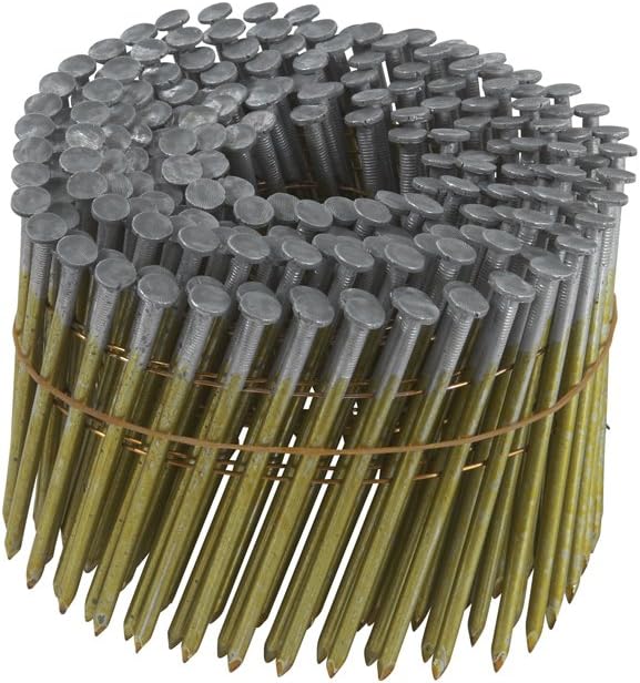 Metabo HPT 12713HPT Full Round Head Hot Dipped Galvanized Wire Coil Framing Nails 3' x .131 SM 4000 Count