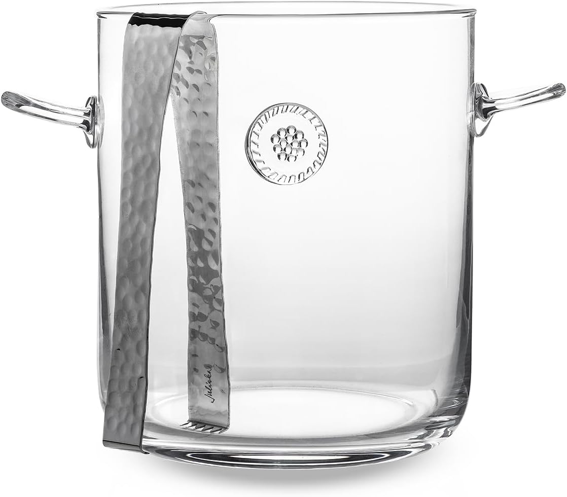 Juliska Berry & Thread Ice Bucket with Tongs
