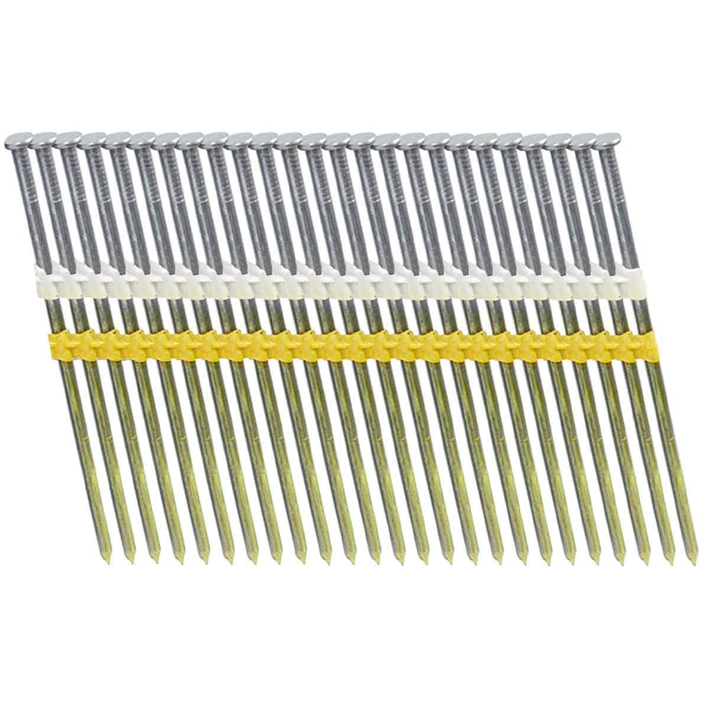 5-1/8' x .148 Smooth Brite Strip Nails 21-DEG Plastic 1,800ct
