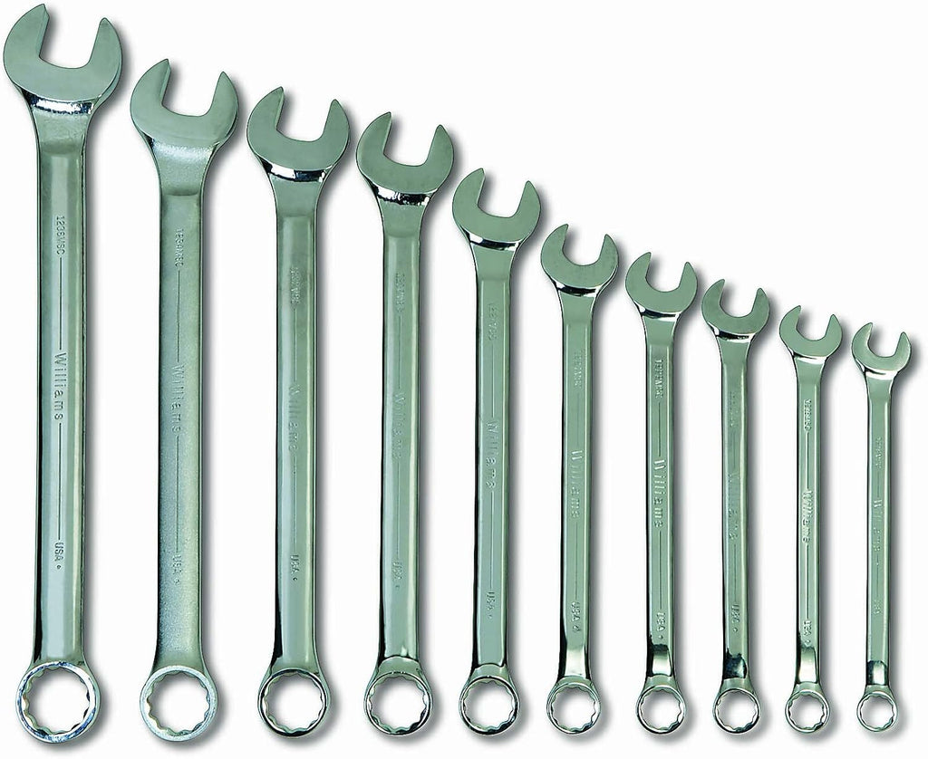 Williams MWS-6A 10-Piece Super Combo Wrench Set