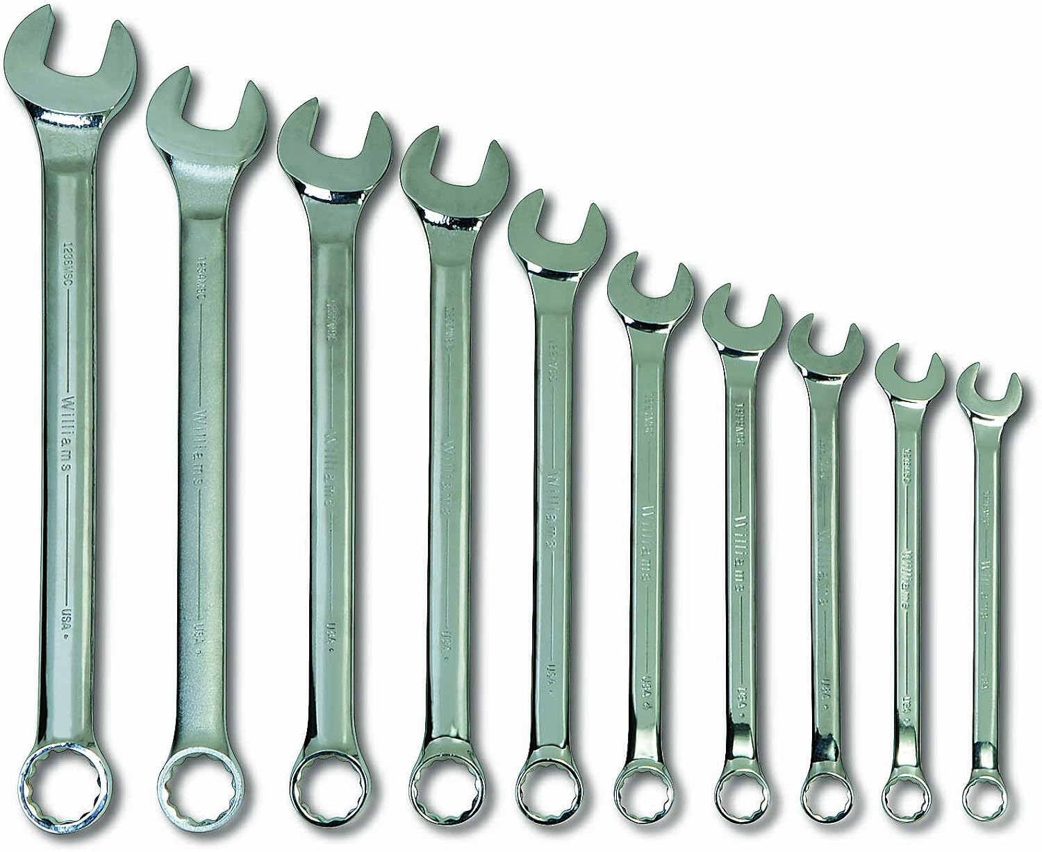 Williams MWS-6A 10-Piece Super Combo Wrench Set