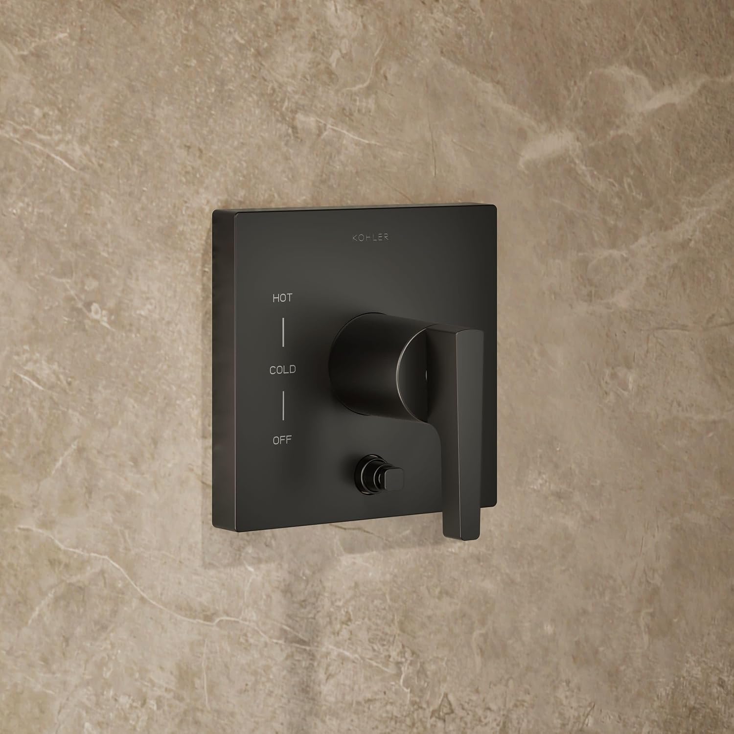 Kohler K-26273-Y-BL Honesty Shower Kit with Showerhead, Handshower, and Trim, 2.5 gpm, Matte Black