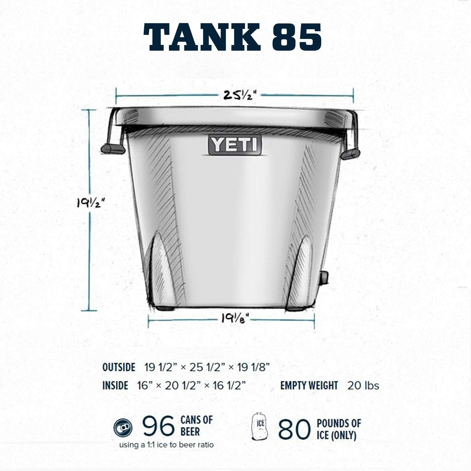 YETI Tank Bucket Cooler
