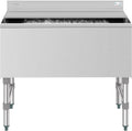 KoolMore 36 Inch Commercial Stainless Steel Underbar Ice Bin with Siding Lid, NSF Certified (KM-UIB-1836)
