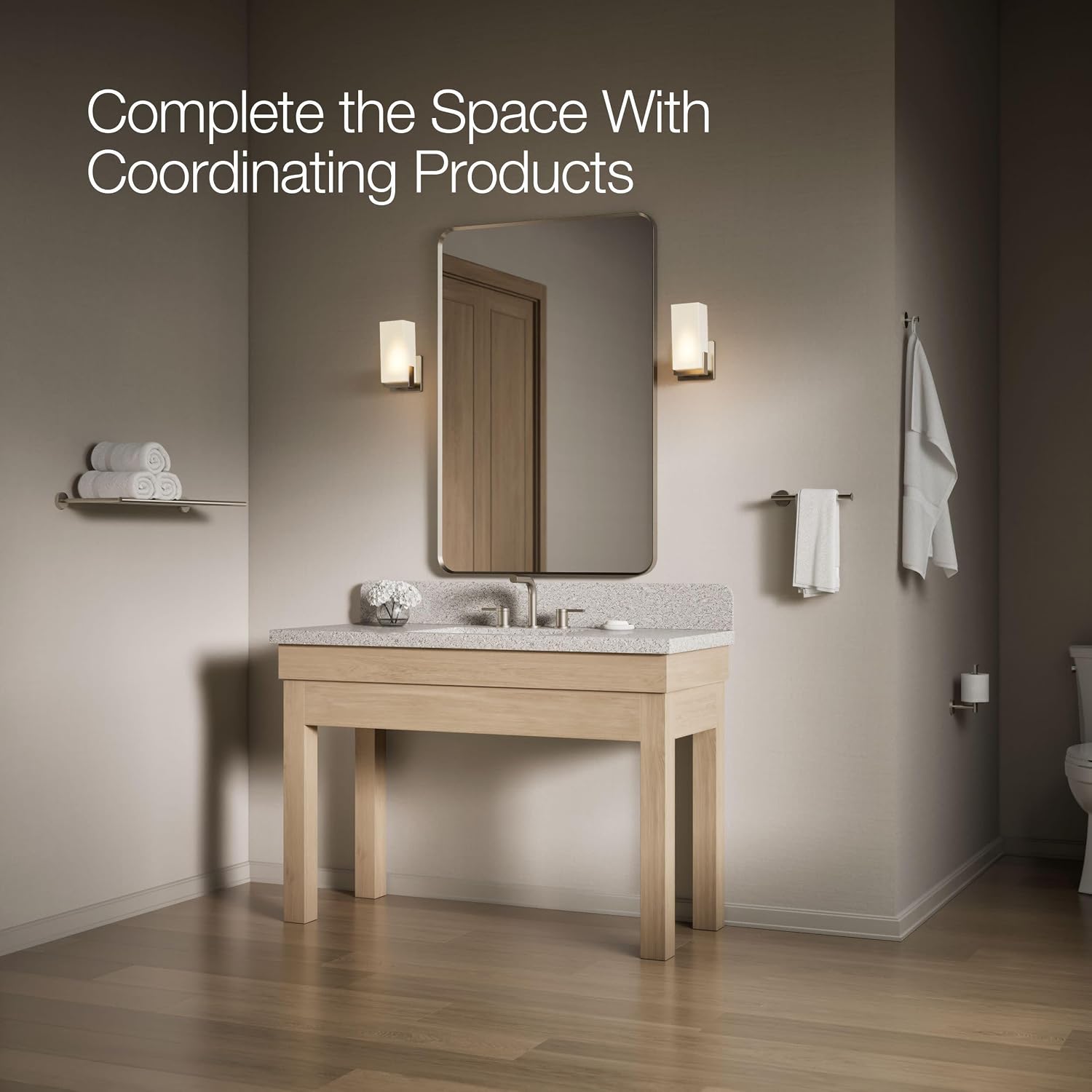 Kohler 27294-BN, ELATE HOTELIER, Vibrant Brushed Nickel