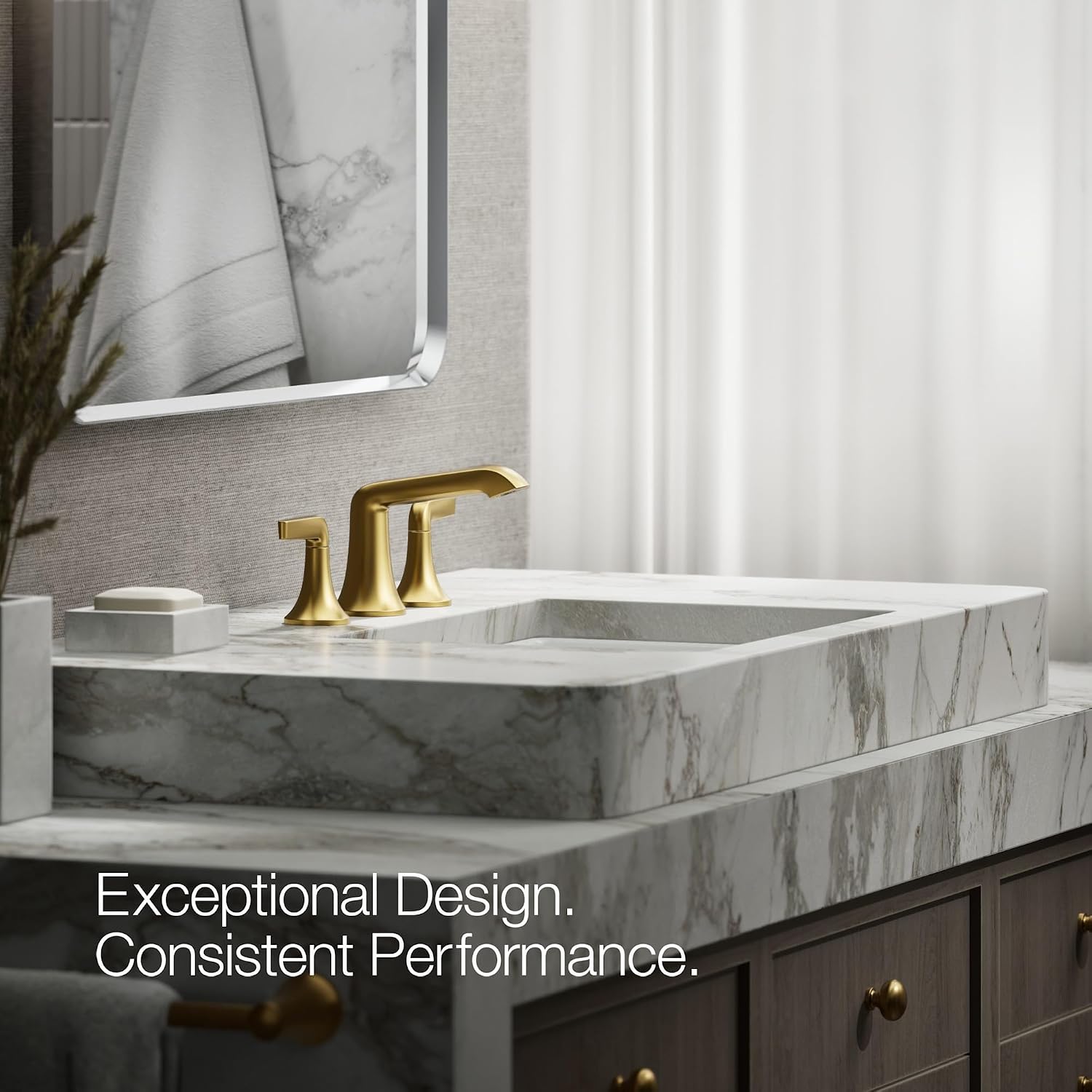 Kohler K-22020-4-BN - Bathroom Sink Faucets Faucet